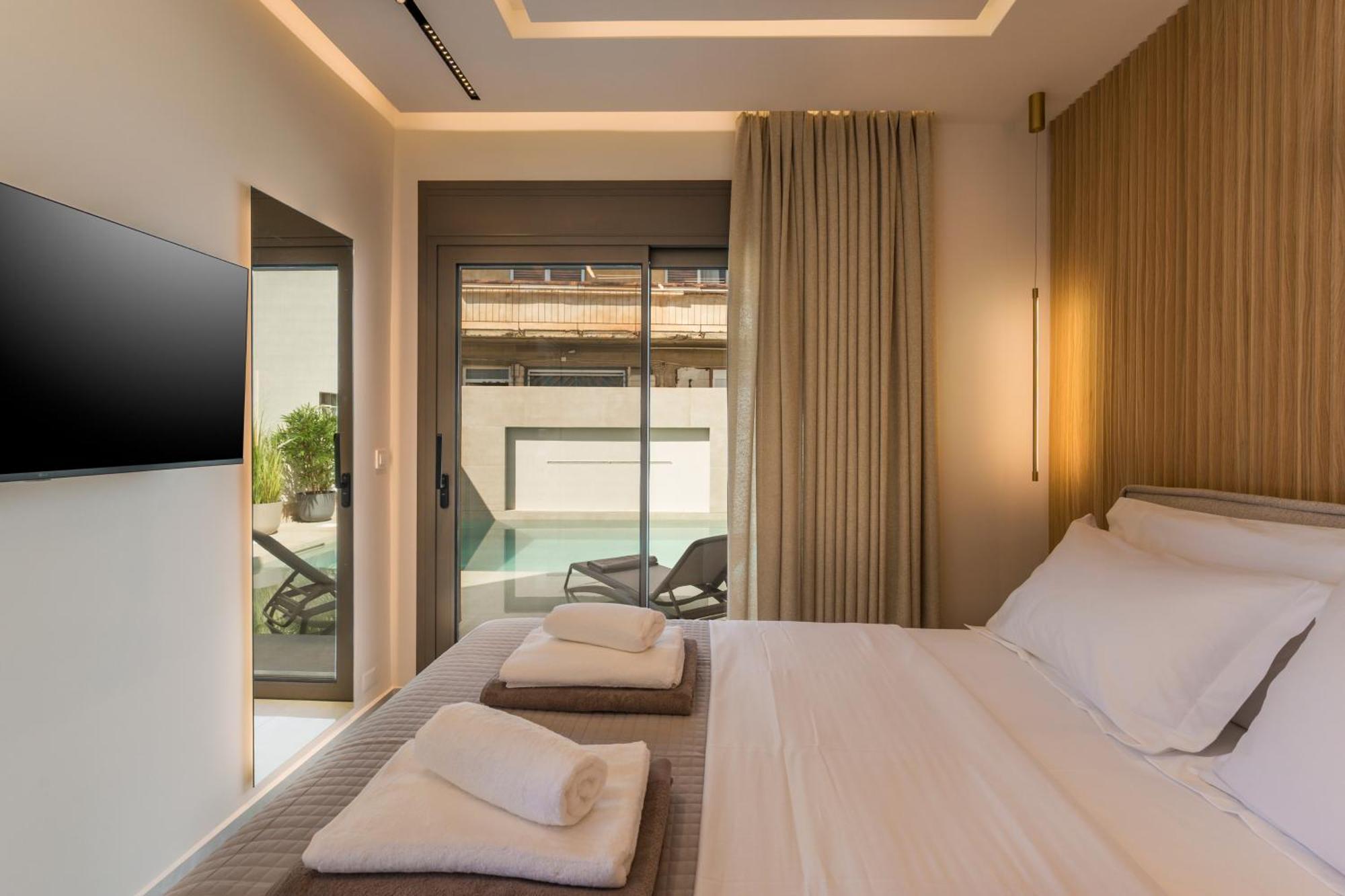 Orama Luxury Apartments Nea Kydonia  Luaran gambar