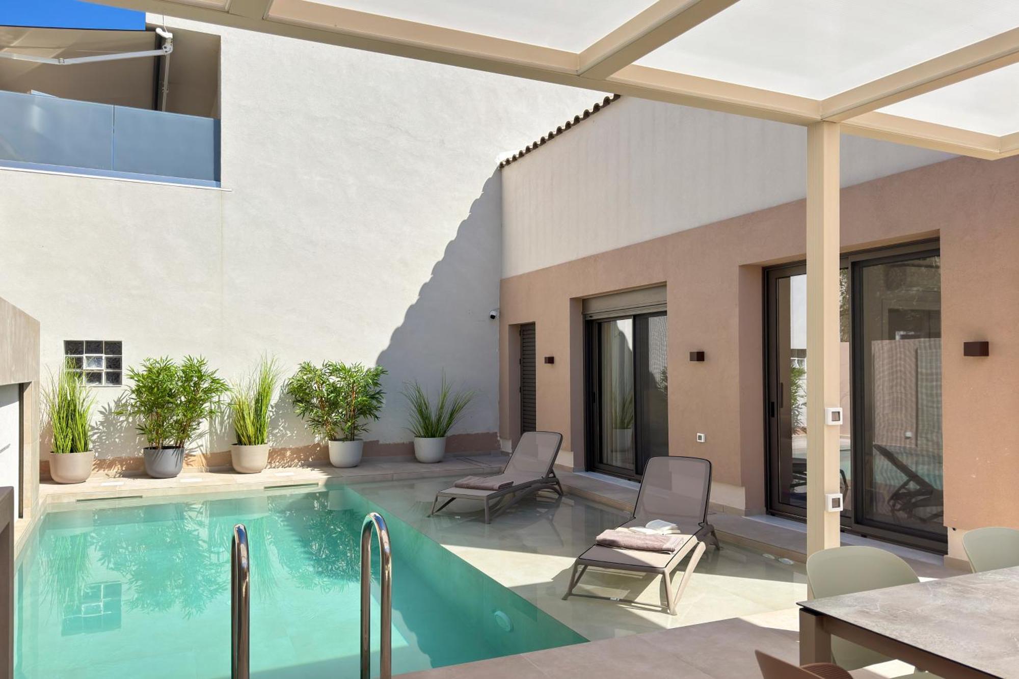 Orama Luxury Apartments Nea Kydonia  Luaran gambar